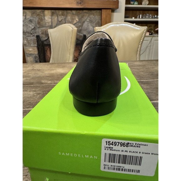 Sam Edelman Loraine Bit Loafers Black Size 9.5 Equestrian - Picture 7 of 10